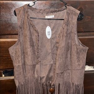 Fringed Vest